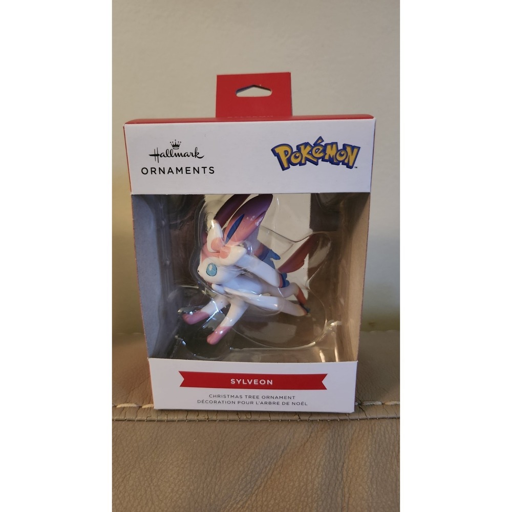 Hallmark Pokemon Sylveon Red Box Christmas Ornament - New